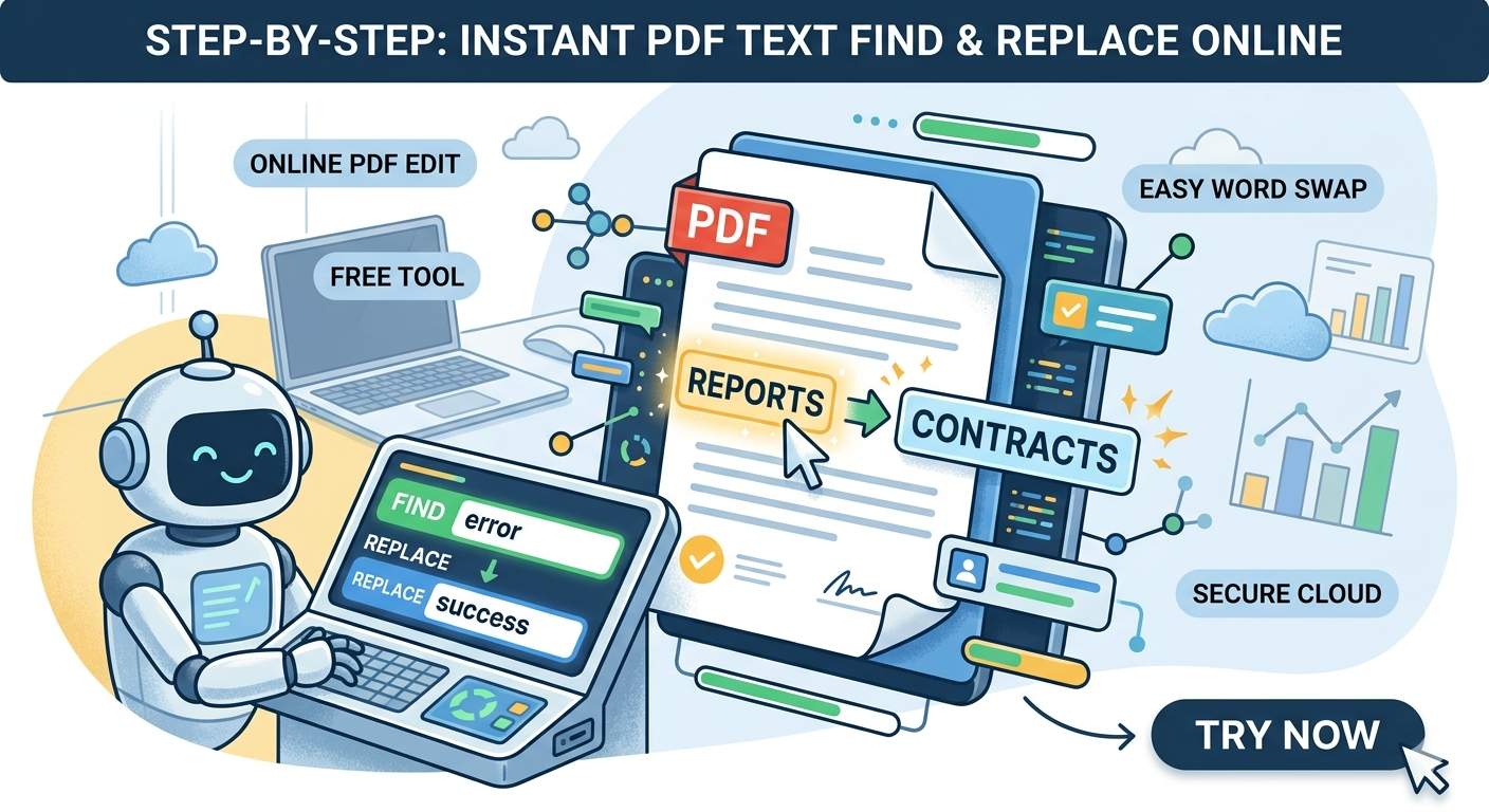 Free Online PDF Text Replacer (No Software Needed)