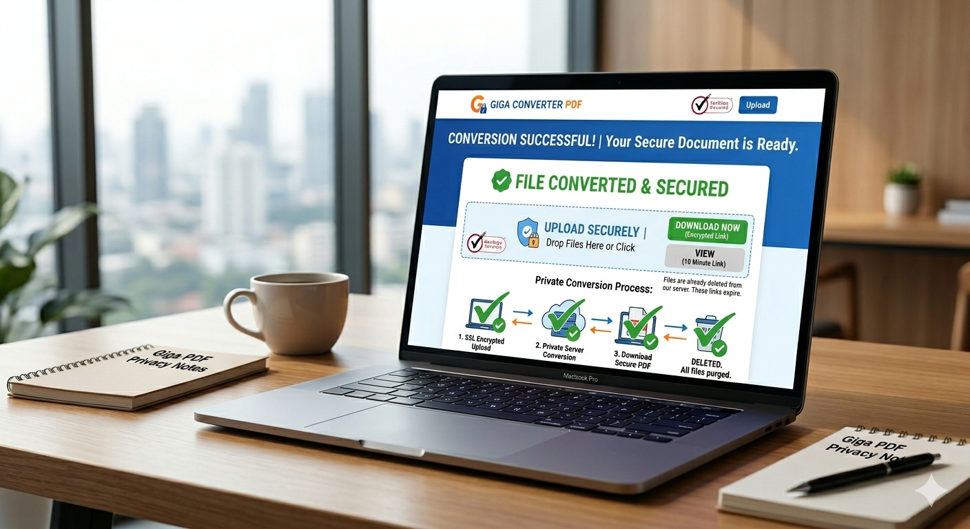 How Giga Converter PDF Protects Your Data Privacy During Conversion